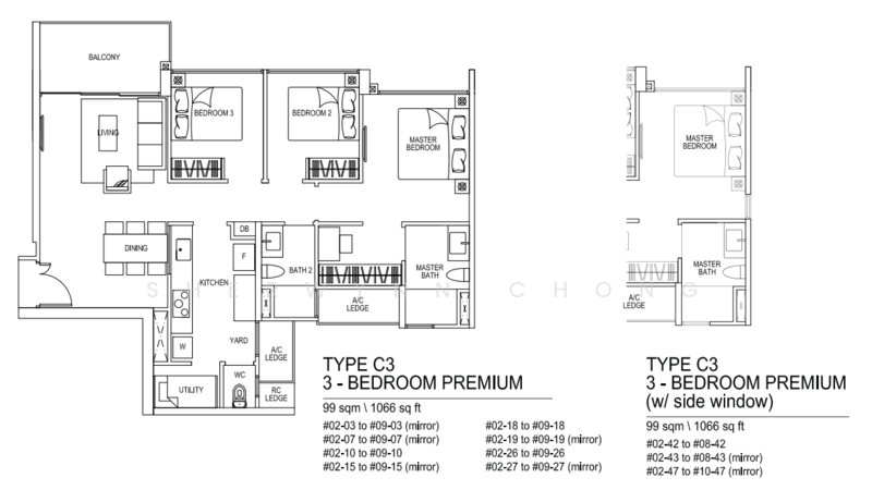 Bellewoods, 122 Woodlands Avenue 5, Admiralty / Woodlands, 3 Bedrooms, 1,066 sqft, Condominium For Rent, by Sherwynn Chong, 500242330 - PropertyGuru.com.sg