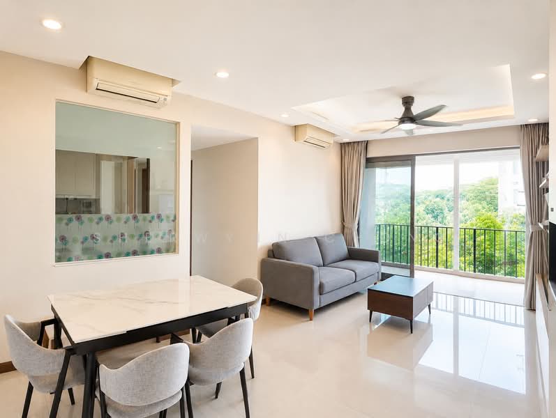 Bellewoods, 122 Woodlands Avenue 5, Admiralty / Woodlands, 3 Bedrooms, 1,066 sqft, Condominium For Rent, by Sherwynn Chong, 500242330 - Living Room - PropertyGuru.com.sg