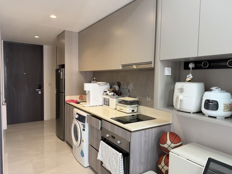 Riverfront Residences, 41 Hougang Avenue 7, 1 Bedroom, 463 sqft, Condominium For Sale, by Nick Tan, 500242369 - Kitchen - PropertyGuru.com.sg