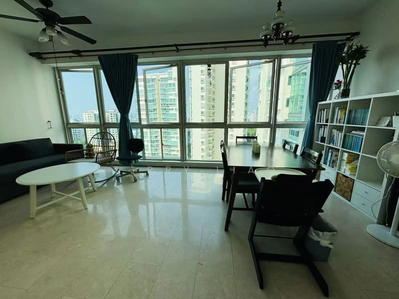 Goldenhill Park Condo, 60 Mei Hwan Drive, 3 Bedrooms, 1,334 sqft, Condominium For Rent, by Kerry Liao, 500242373 - Living Room - PropertyGuru.com.sg