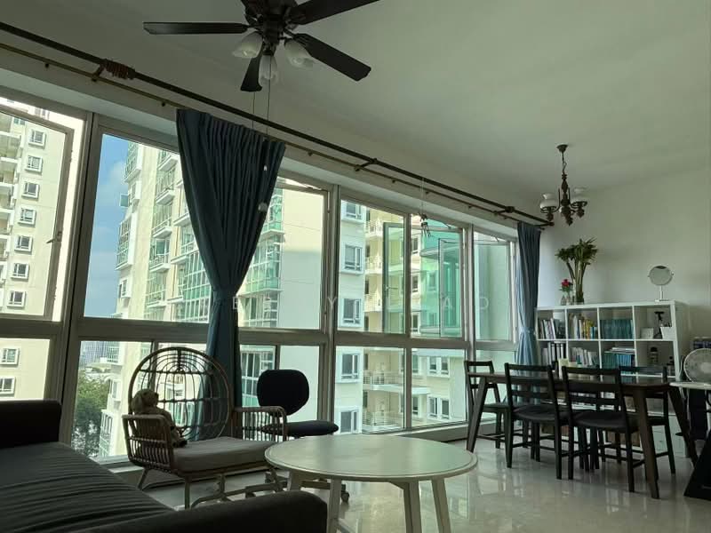 Goldenhill Park Condo, 60 Mei Hwan Drive, 3 Bedrooms, 1,334 sqft, Condominium For Rent, by Kerry Liao, 500242373 - Living Room - PropertyGuru.com.sg