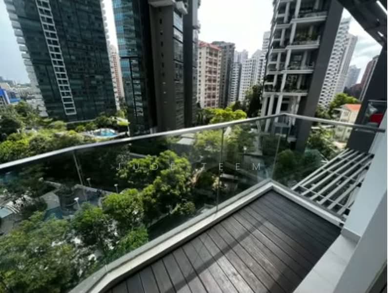 Espada, 48 Saint Thomas Walk, 1 Bedroom, 377 sqft, Condominium For Sale, by Jude Teem, 500242399 - Balcony - PropertyGuru.com.sg