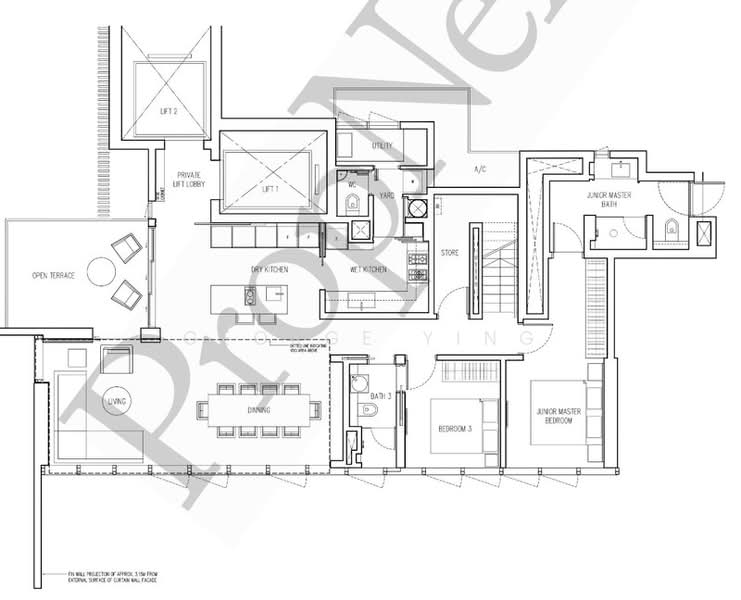 Echelon, 7 Alexandra View, 5 Bedrooms, 4,069 sqft, Condominium For Rent, by George Ying, 500242400 - PropertyGuru.com.sg