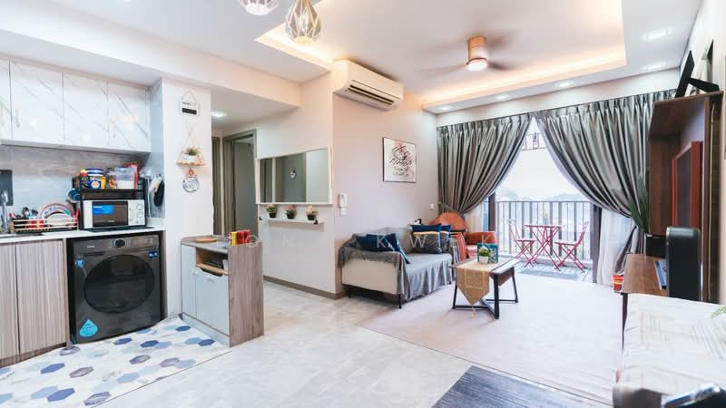 Northwave EC, 111 Woodlands View, 2 Bedrooms, 667 sqft, Condominium For Rent, by Tony Kwek, 500242437 - Living Room - PropertyGuru.com.sg