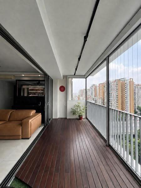 The Terrace, 82 Edgedale Plains, 4 Bedrooms, 1,442 sqft, Condominium For Rent, by Jake Tay, 500242440 - Balcony - PropertyGuru.com.sg