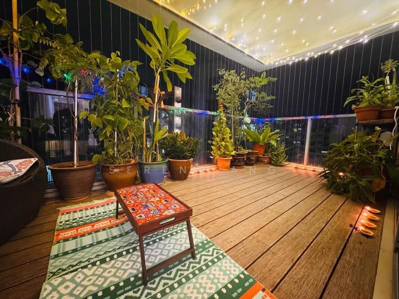 Double Bay Residences, 19A Simei Street 4, 3 Bedrooms, 1,270 sqft, Condominium For Sale, by Serene Ang, 500242461 - Balcony - PropertyGuru.com.sg
