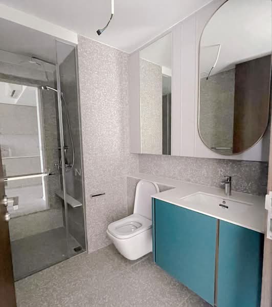 Clavon, 6 Clementi Avenue 1, 1 Bedroom, 527 sqft, Condominium For Rent, by Winnie Chiar, 500242467 - Bathroom - PropertyGuru.com.sg