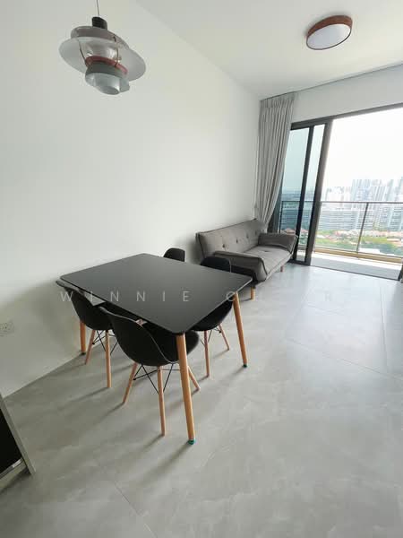 Clavon, 6 Clementi Avenue 1, 1 Bedroom, 527 sqft, Condominium For Rent, by Winnie Chiar, 500242467 - Living Room - PropertyGuru.com.sg