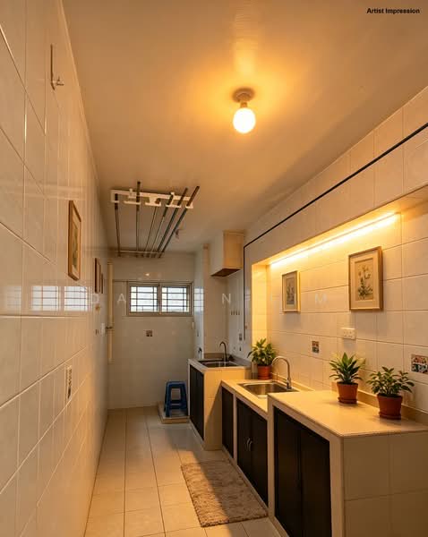 393 Bukit Batok West Avenue 5, 393 Bukit Batok West Avenue 5, 3 Bedrooms, 990 sqft, HDB Flat For Sale, by Darren Lim, 500242530 - Kitchen - PropertyGuru.com.sg
