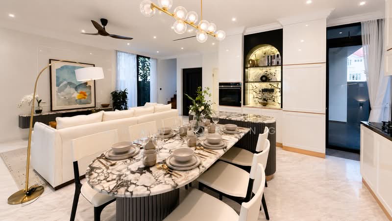 LANDED7772 @ BRAND NEW SEMI-D NEAR PASIR RIS BEACH, , 5 Bedrooms, 4,498 sqft, Semi-Detached House For Sale, by Brandon Ng, 500242582 - Living Room - PropertyGuru.com.sg