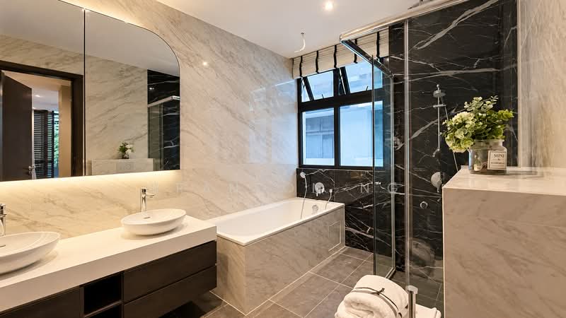 LANDED7772 @ BRAND NEW SEMI-D NEAR PASIR RIS BEACH, , 5 Bedrooms, 4,498 sqft, Semi-Detached House For Sale, by Brandon Ng, 500242582 - Bathroom - PropertyGuru.com.sg