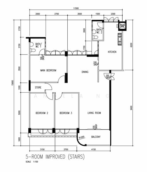 416 Hougang Avenue 10, 416 Hougang Avenue 10, 3 Bedrooms, 1,292 sqft, HDB Flat For Sale, by Angela Ng, 500242593 - PropertyGuru.com.sg