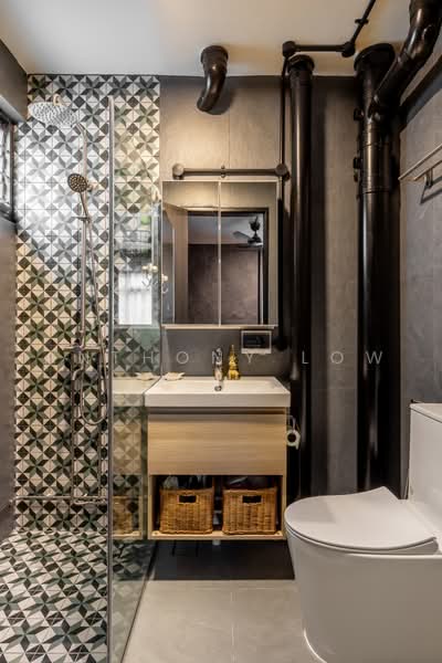 48A Dorset Road, 48A Dorset Road, 3 Bedrooms, 1,227 sqft, HDB Flat For Sale, by Anthony Low, 500242699 - Bathroom - PropertyGuru.com.sg