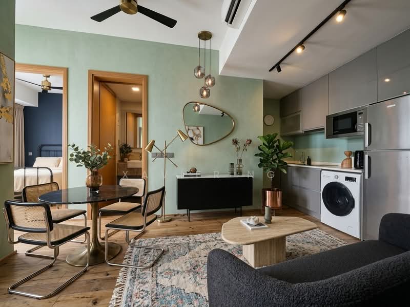 Lumiere, 2 Mistri Road, 2 Bedrooms, 678 sqft, Apartment For Rent, by Xavier Ng, 500242705 - Living Room - PropertyGuru.com.sg