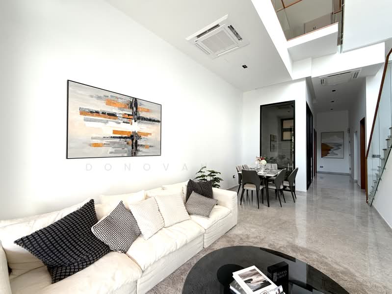 Newly Rebuilt Freehold Landed With Lift, Jalan Sankam, 5 Bedrooms, 4,834 sqft, Terraced House For Sale, by Donovan Seah, 500242708 - Living Room - PropertyGuru.com.sg