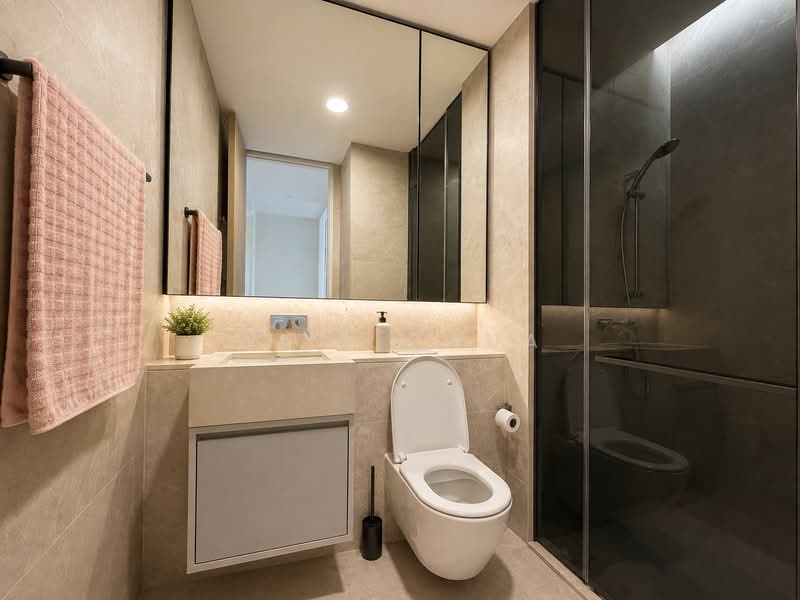 Amber Park, 18 Amber Gardens, 4 Bedrooms, 1,572 sqft, Condominium For Sale, by Wini Chua, 500242719 - Bathroom - PropertyGuru.com.sg
