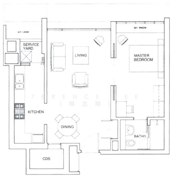 The Trumps, 1 Jalan Kembangan, 1 Bedroom, 700 sqft, Condominium For Sale, by Terence Tee (郑志翔), 500242734 - PropertyGuru.com.sg