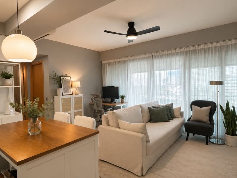 Cheap 2+Study, Mid-High Floor For Sale @ Whampoa East!, Cheap 2+Study, Mid-High Floor For Sale @ Whampoa East!, 2 Bedrooms, 807 sqft, Condominium For Sale, by Kevin Aw 胡锦胜, 500242818 - Living Room - PropertyGuru.com.sg