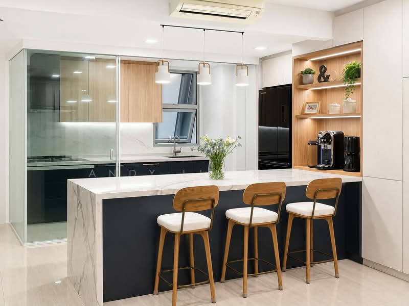 FLO Residence, 9 Punggol Field Walk, 4 Bedrooms, 2,551 sqft, Condominium For Sale, by Andy Lim 林佳俊, 500242836 - Kitchen - PropertyGuru.com.sg