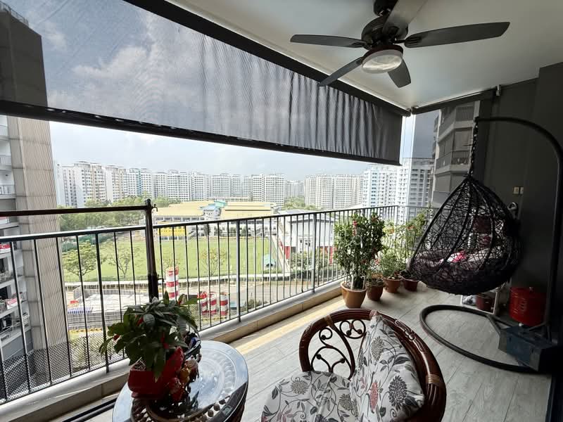 Waterbay, 45A Edgefield Plains, 4 Bedrooms, 1,141 sqft, Condominium For Sale, by Derick Foo, 500242841 - Balcony - PropertyGuru.com.sg