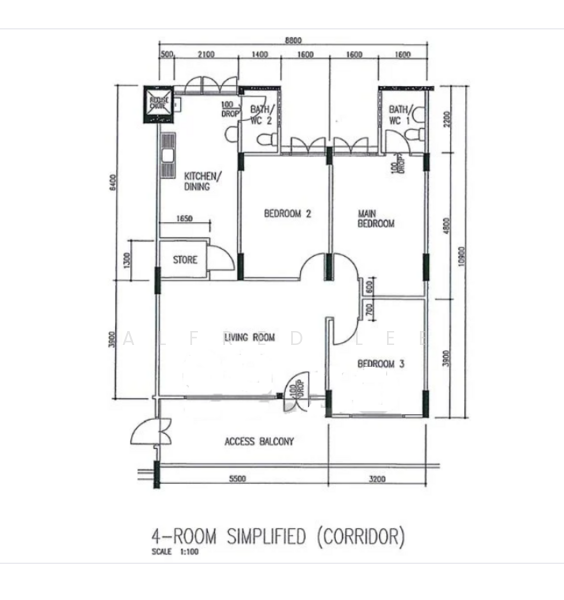 409 Tampines Street 41, 409 Tampines Street 41, 3 Bedrooms, 904 sqft, HDB Flat For Sale, by Alfred Lee, 500242857 - PropertyGuru.com.sg