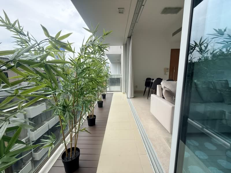 The Inspira, 11 Arnasalam Chetty Road, 2 Bedrooms, 936 sqft, Condominium For Rent, by Wendeline Goh, 500242881 - Balcony - PropertyGuru.com.sg