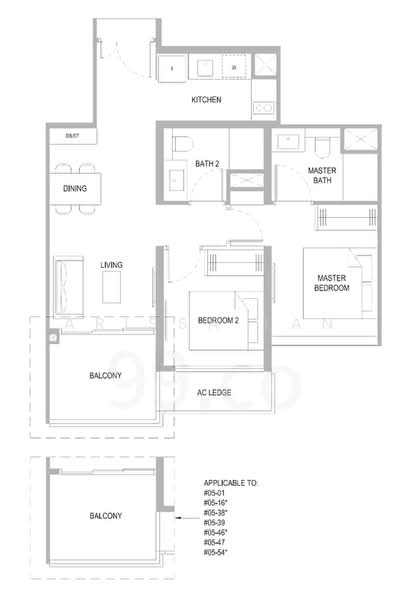 Verdale, 10 De Souza Avenue, 2 Bedrooms, 732 sqft, Condominium For Sale, by Arissa Tan, 500242887 - PropertyGuru.com.sg