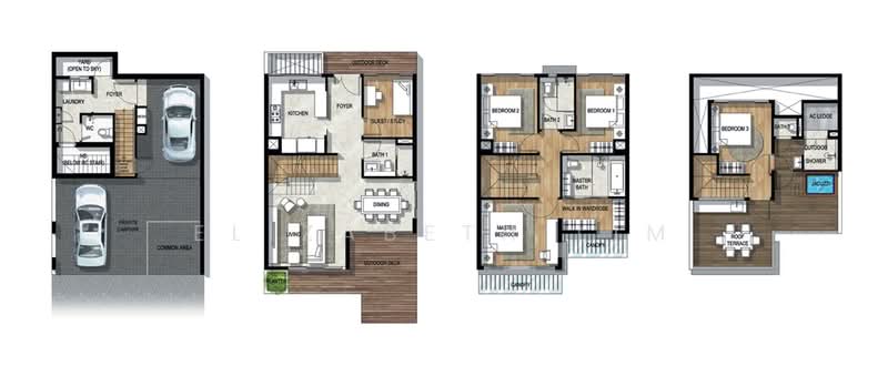 5Bed5Bath+Helper Big Family Bukit Timah $13xx psf Landed Living Tan Kah Kee MRT, , 5 Bedrooms, 3,154 sqft, Cluster House For Sale, by Elizabeth Lim, 500242902 - PropertyGuru.com.sg