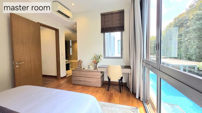 5Bed5Bath+Helper Big Family Bukit Timah $13xx psf Landed Living Tan Kah Kee MRT, , 5 Bedrooms, 3,154 sqft, Cluster House For Sale, by Elizabeth Lim, 500242902 - Master Bedroom - PropertyGuru.com.sg