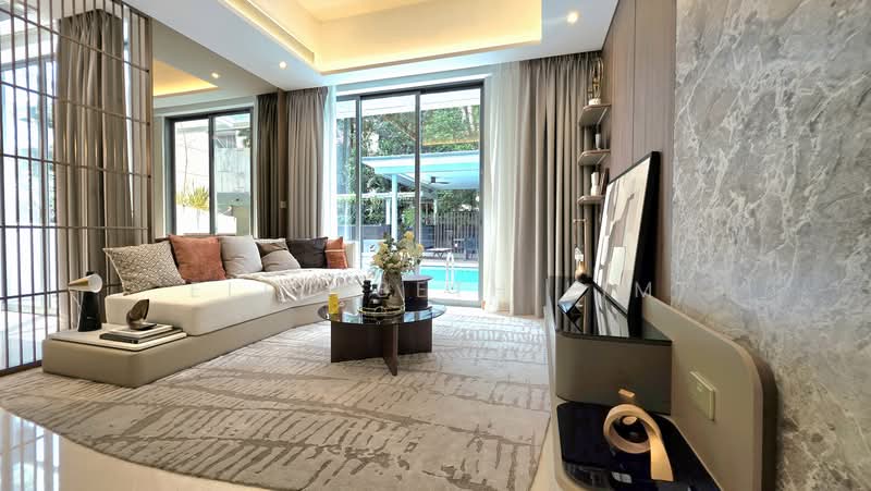5Bed5Bath+Helper Big Family Bukit Timah $13xx psf Landed Living Tan Kah Kee MRT, , 5 Bedrooms, 3,154 sqft, Cluster House For Sale, by Elizabeth Lim, 500242902 - Living Room - PropertyGuru.com.sg