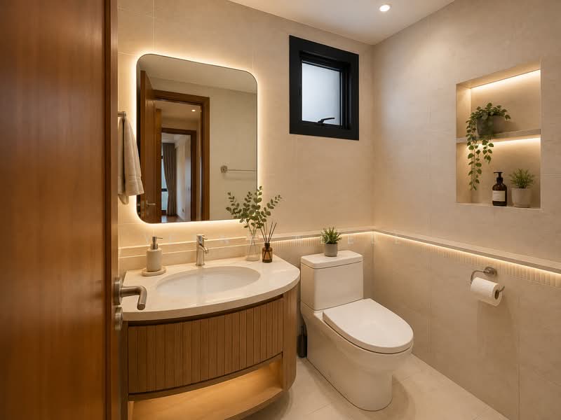 River Place, 60 Havelock Road, 3 Bedrooms, 1,302 sqft, Condominium For Sale, by Yenny Adell, 500242925 - Common Bathroom - PropertyGuru.com.sg