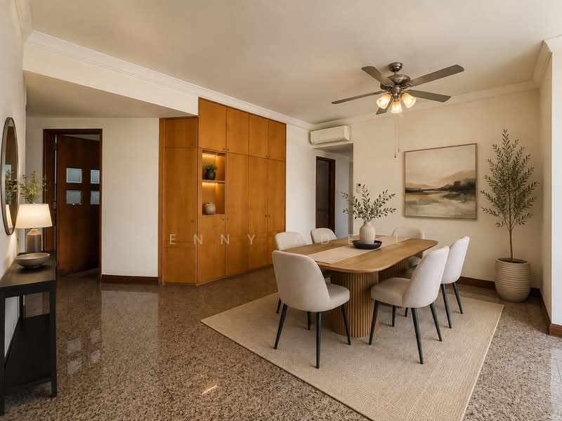 River Place, 60 Havelock Road, 3 Bedrooms, 1,302 sqft, Condominium For Sale, by Yenny Adell, 500242925 - Dining Room - PropertyGuru.com.sg
