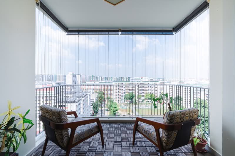 Wandervale, 365 Choa Chu Kang Avenue 3, 3 Bedrooms, 1,098 sqft, Condominium For Sale, by Rina Tan, 500243004 - Balcony - PropertyGuru.com.sg