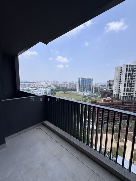 Lentor Modern, 7 Lentor Central, Mandai / Upper Thomson, 2 Bedrooms, 732 sqft, Condominium For Sale, by Greg Chan, 500243018 - Balcony - PropertyGuru.com.sg
