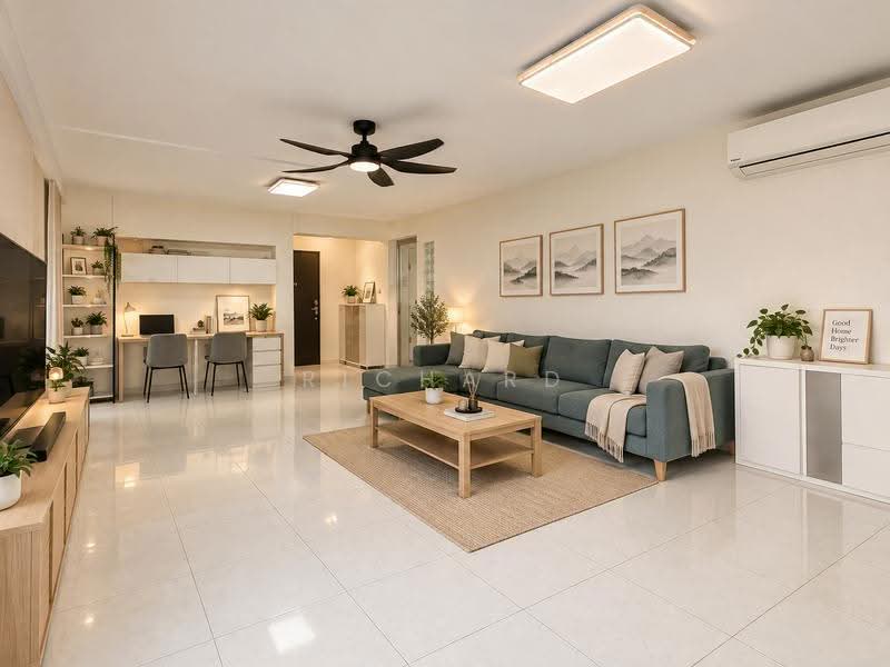 233 Pasir Ris Drive 4, 233 Pasir Ris Drive 4, Pasir Ris / Tampines, 4 Bedrooms, 1,421 sqft, HDB Flat For Sale, by Richard Teo, 500243030 - Living Room - PropertyGuru.com.sg