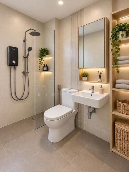 233 Pasir Ris Drive 4, 233 Pasir Ris Drive 4, Pasir Ris / Tampines, 4 Bedrooms, 1,421 sqft, HDB Flat For Sale, by Richard Teo, 500243030 - Common Bathroom - PropertyGuru.com.sg