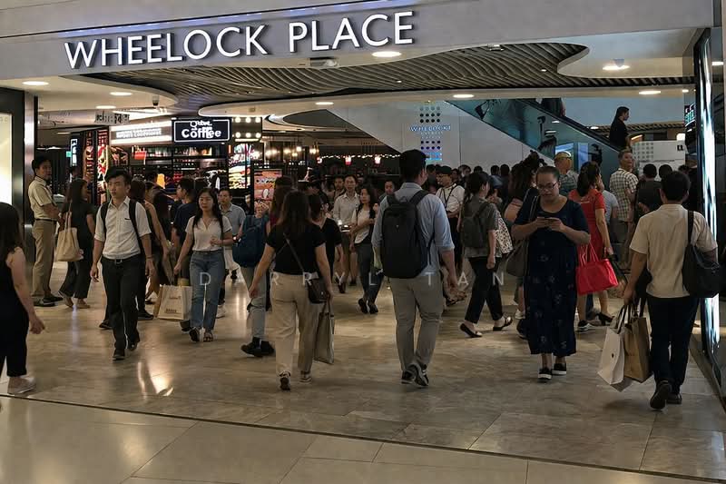 Wheelock Place, 501 Orchard Road, Orchard / River Valley, 527 sqft, Mall Shop For Rent, by Darryl Tan, 500243031 - Exterior - CommercialGuru.com.sg