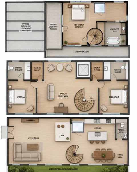 Serangoon gardens estate, , 5 Bedrooms, 5,500 sqft, Semi-Detached House For Sale, by Ruth Lim, 500243083 - PropertyGuru.com.sg