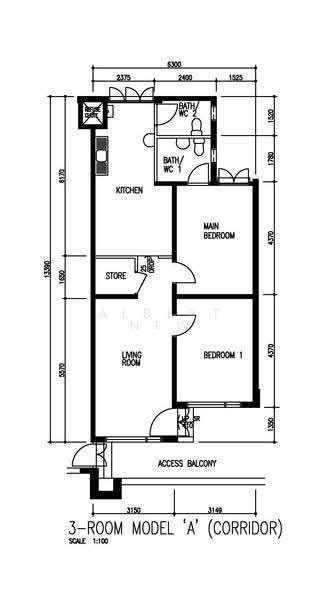 249 Bangkit Road, 249 Bangkit Road, 2 Bedrooms, 786 sqft, HDB Flat For Sale, by Albert New, 500243112 - PropertyGuru.com.sg
