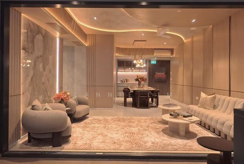 Pinery Residences, Tampines Street 94, 4 Bedrooms, 1,195 sqft, Condominium For Sale, by Jeannie Lim, 500243147 - Living Room - PropertyGuru.com.sg