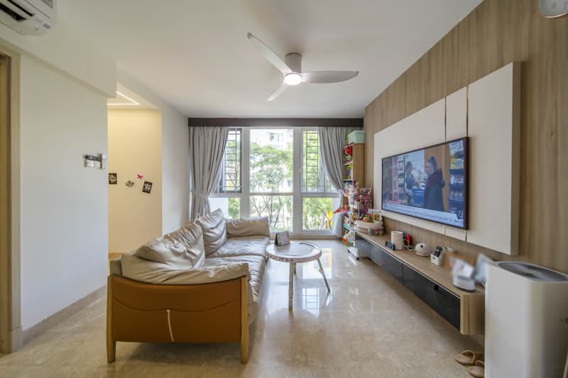 Changi Rise Condo, 22 Simei Rise, 3 Bedrooms, 1,130 sqft, Condominium For Sale, by Rachel Xu, 500243174 - Living Room - PropertyGuru.com.sg