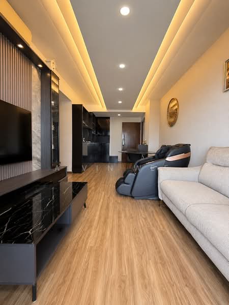 Riverparc Residence, 98 Punggol Drive, Hougang / Punggol / Sengkang, 3 Bedrooms, 990 sqft, Condominium For Sale, by Alvin Wee, 500243192 - Living Room - PropertyGuru.com.sg