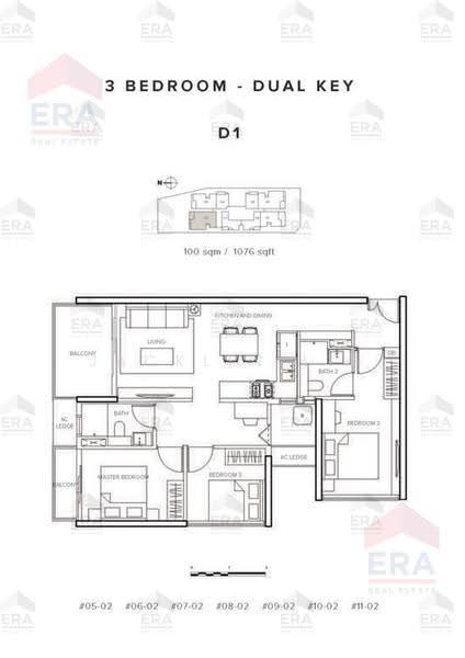 VIIO @ Balestier, 520 Balestier Road, Balestier / Toa Payoh, 3 Bedrooms, 1,076 sqft, Apartment For Rent, by Jacklin Lin, 500243234 - PropertyGuru.com.sg