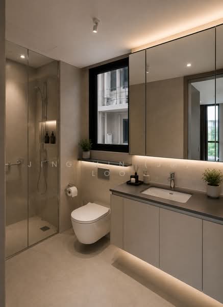 Norwood Grand, Admiralty / Woodlands, 4 Bedrooms, 1,173 sqft, Condominium For Rent, by Jing Min (JM) Loo, 500243238 - Bathroom - PropertyGuru.com.sg