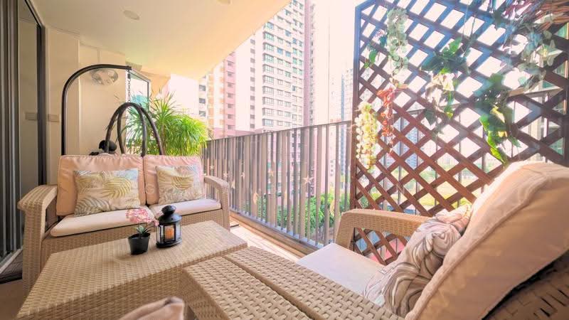 The Topiary, 25 Fernvale Lane, 4 Bedrooms, 1,292 sqft, Condominium For Sale, by Geraint Tan, 500243242 - Balcony - PropertyGuru.com.sg