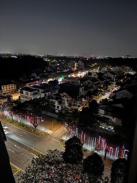 451A Sengkang West Way, 451A Sengkang West Way, Seletar / Yio Chu Kang, Room Rental, 90 sqft, HDB Flat For Rent, by Jaren Chin 陳嘉樑, 500243243 - Night View Over Jalan Kayu - PropertyGuru.com.sg