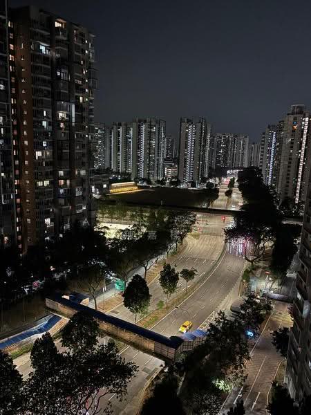 451A Sengkang West Way, 451A Sengkang West Way, Seletar / Yio Chu Kang, Room Rental, 90 sqft, HDB Flat For Rent, by Jaren Chin 陳嘉樑, 500243243 - Night View Over Jalan Kayu - PropertyGuru.com.sg