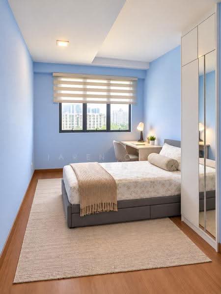 451A Sengkang West Way, 451A Sengkang West Way, Seletar / Yio Chu Kang, Room Rental, 100 sqft, HDB Flat For Rent, by Jaren Chin 陳嘉樑, 500243243 - Bedroom with virtual staging - PropertyGuru.com.sg