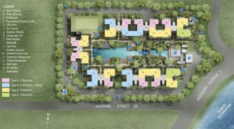 Parc Vera, Hougang Street 32, 4 Bedrooms, 1,550 sqft, Condominium For Sale, by Irene Yeo, 500243251 - Exterior - PropertyGuru.com.sg