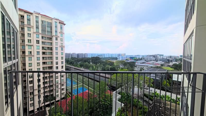 Eight Courtyards, 12A Canberra Drive, 2 Bedrooms, 872 sqft, Condominium For Sale, by Geraint Tan, 500243262 - Balcony - PropertyGuru.com.sg